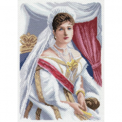 Рисунок на канве МАТРЕНИН ПОСАД арт.37х49 - 1682 Императрица Александра Федоровна