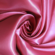 Ткань атлас-сатин 70 г/м? 100% полиэстер шир.148 см арт.Р.15076.07 цв.07 бордовый уп.25м