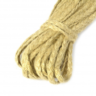 Шнур декоративный Мешковина арт.TBY.MSH25 шир.5мм уп.10м