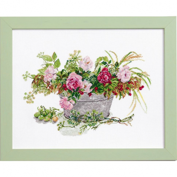 Набор для вышивания Lecien Corporation арт.675 Осенний сад 38х30 см