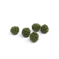 Бусины текстильные MAGIC HOBBY арт.MG-E8409-12 цв.6 ?10мм уп.5шт