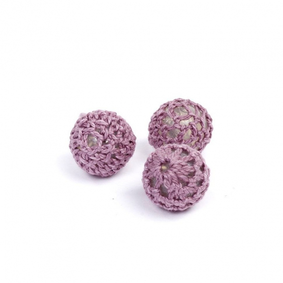 Бусины текстильные MAGIC HOBBY арт.MG-E8409-14 цв.11 ?15мм уп.3шт