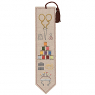 Набор для вышивания Le Bonheur des Dames арт.4713 Закладка Couture (Аксессуары от кутюр) 20х4,5 см