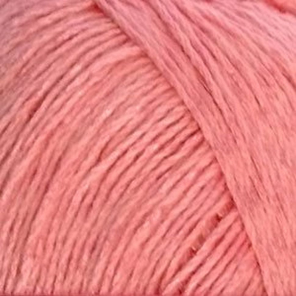 Пряжа для вязания ПЕХ Жемчужная (50% хлопок, 50% вискоза) 5х100г/425м цв.283 лосось