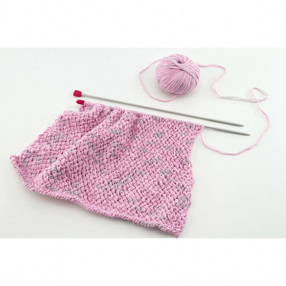 13123_Спицы, прямые c утолщением, алюминий, №5.0, 35 см. 2 шт