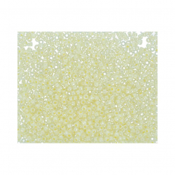 Бисер Япония "TOHO" 15/0  круглый 2  1.5 мм 5 х 5 г №0142 бл.желтый/перл