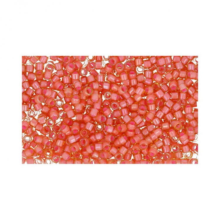 Бисер Япония "TOHO" 11/0  TREASURE №1  1.6 мм 5 х 5 г №0924 персиковый