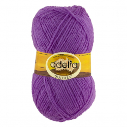 Пряжа ADELIA NATALI (100% акрил) 10х50г/300м цв.10 сиреневый