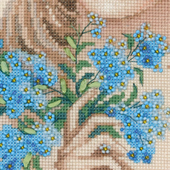 Набор для вышивания РИОЛИС арт.100/045 Незабудки 30х40 см