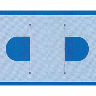 62788_Шторная лента, 50 м, ширина 90 мм