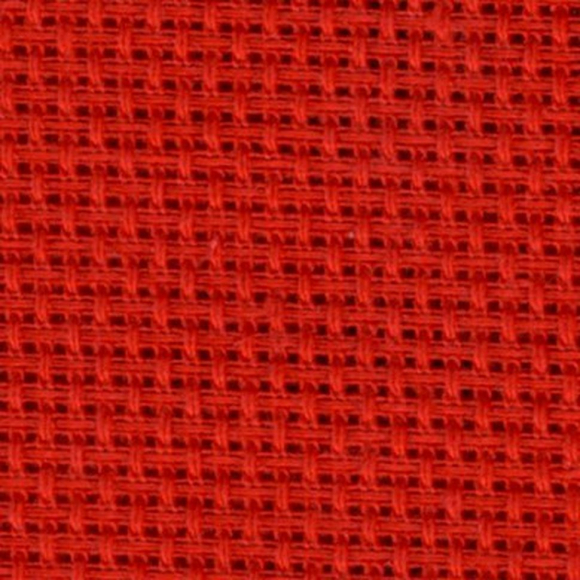 Канва для вышивания средняя арт.563(13) (10х55кл) 40х50см цв.красный