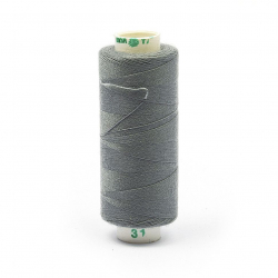 Нитки Dor Tak бытовые 40/2 полиэстер 366м цв.319 серый