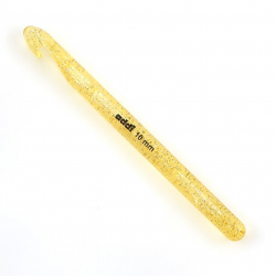 Крючок вязальный пластик addiChampagner №10 15 см