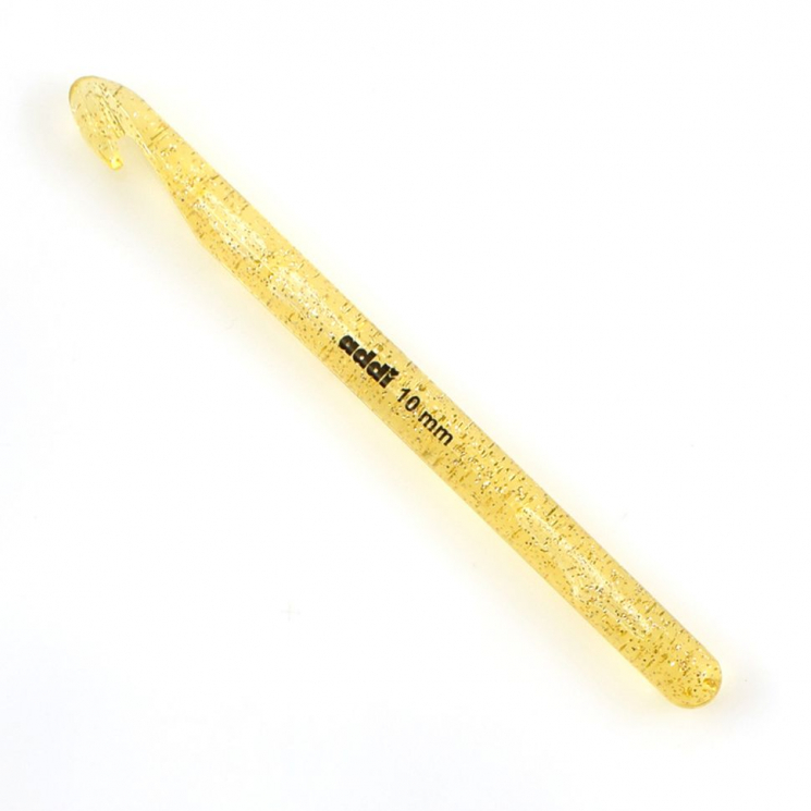 Крючок вязальный пластик addiChampagner №10 15 см