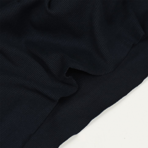 Ткань трикотаж Кашкорсе с лайкрой 350г пенье 60+60см т.синий 19-4023 пач.20-30кг Ткань трикотаж Кашкорсе с лайкрой 350г пенье 60+60см т.синий 19-4023 пач.20-30кг