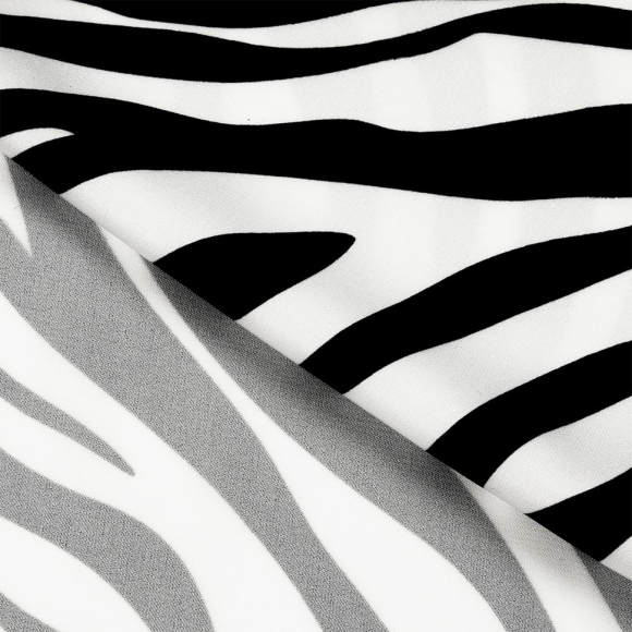 Ткань итальянский Сатин креп 105 г/м? 97% полиэстер, 3% лайкра шир.148 см арт.Sat.0582.1 цв.01 белый рул.25м