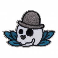 Термоаппликация "Череп в шляпе "