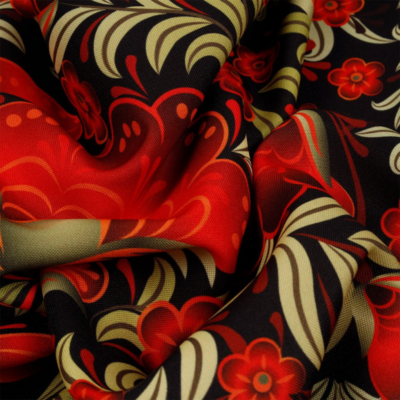 Ткань Габардин 140 г/м? 100% полиэстер шир.155 см арт.T.4000.05 цв.черный рул.25м Ткань Габардин 140 г/м? 100% полиэстер шир.155 см арт.T.4000.05 цв.черный рул.25м