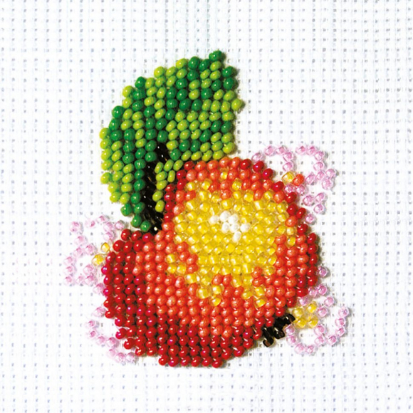 Набор для вышивания KLART арт. 7-108 Яблочко 8х9 см