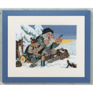 8061_Набор для вышивания "Зимний пикник"
