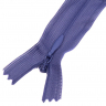 Молния потайная нераз 18см S-321 фиолетовый бледный SBS уп.100шт