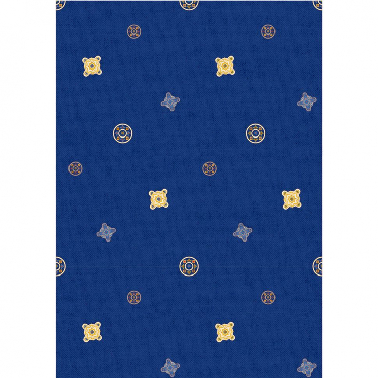 Ткань для пэчворка PEPPY Индийское Сари 146 г/м? 100% хлопок цв.ИС-06 синий уп.60х110 см