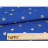 Ткань для пэчворка PEPPY Индийское Сари 146 г/м? 100% хлопок цв.ИС-06 синий уп.60х110 см
