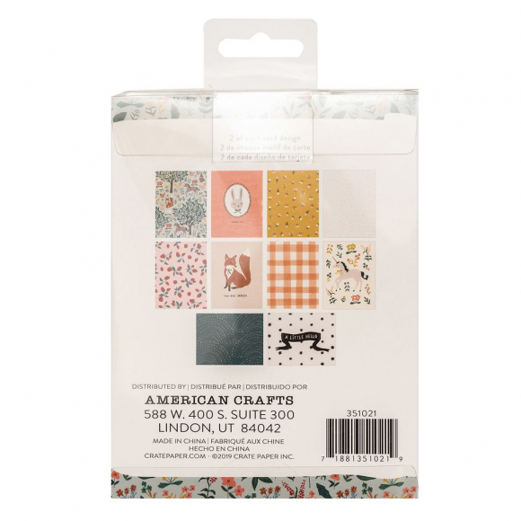 192369_Набор заготовок открыток с конвертами "Magical Forest" 192369_Набор заготовок открыток с конвертами "Magical Forest"