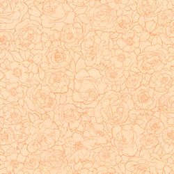 Ткань для пэчворка PEPPY Alphonse Mucha 146 г/м? 100% хлопок цв.SRKD-18191-144 PEACH уп.50х55 см