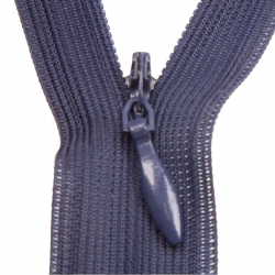 Молния потайная нераз 50см S-058 синий чернильный SBS уп.100шт