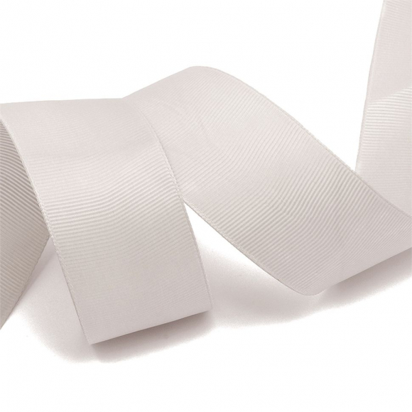 Лента Ideal репсовая в рубчик шир.38мм цв. S186 розово-серый уп.27,42м Лента Ideal репсовая в рубчик шир.38мм цв. S186 розово-серый уп.27,42м