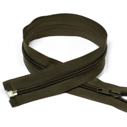 Молния MaxZipper пласт. спираль №5-N 75см цв.F328 хаки уп.50шт