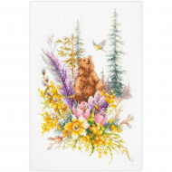 Набор для вышивания ЧУДЕСНАЯ ИГЛА арт.200-020 Дух весеннего леса 17х27 см