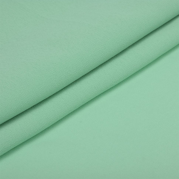 Ткань креп-шифон арт.TBY.8021-022 плот.105г/м2 100% ПЭ шир. 150см цв.22 полынь уп.1м