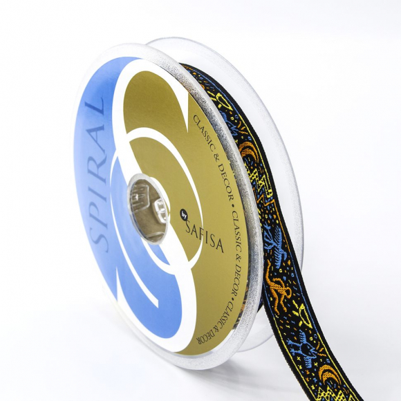 119015_Лента жаккард SAFISA, 20 мм, 15 м, цвет 02