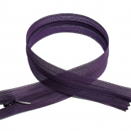 Молния MaxZipper пласт. потайная №3 50см н/р цв.F196 фиолетовый уп.50шт