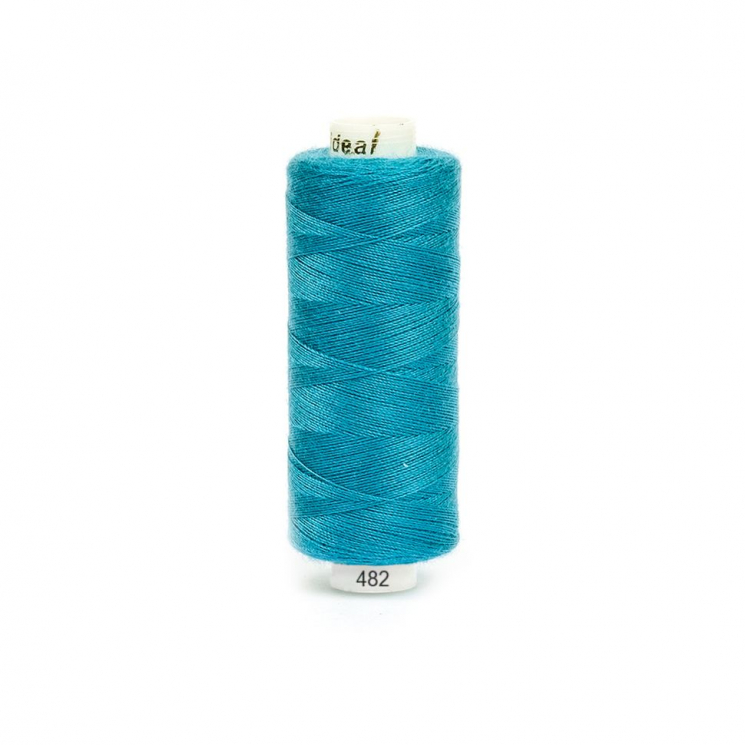 Нитки IDEAL бытовые 40/2 полиэстер 366м цв.482 синий