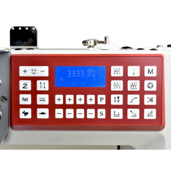 Двухигольная промышленная швейная машина Aurora A-3578 (увеличенные челноки и дизайнерские строчки)