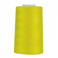 Нитки швейные 50/2 полиэстер 5000 ярд цв.136 желтый MAX