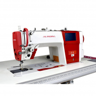 Прямострочная промышленная швейная машина с игольным продвижением Aurora A-6 (Дизайнерские строчки)