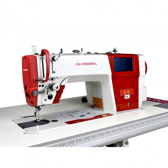 Прямострочная промышленная швейная машина с игольным продвижением Aurora A-6 (Дизайнерские строчки)