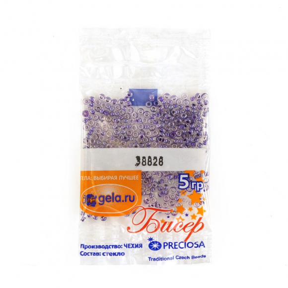 Бисер №10, 5 г., цвет 38828