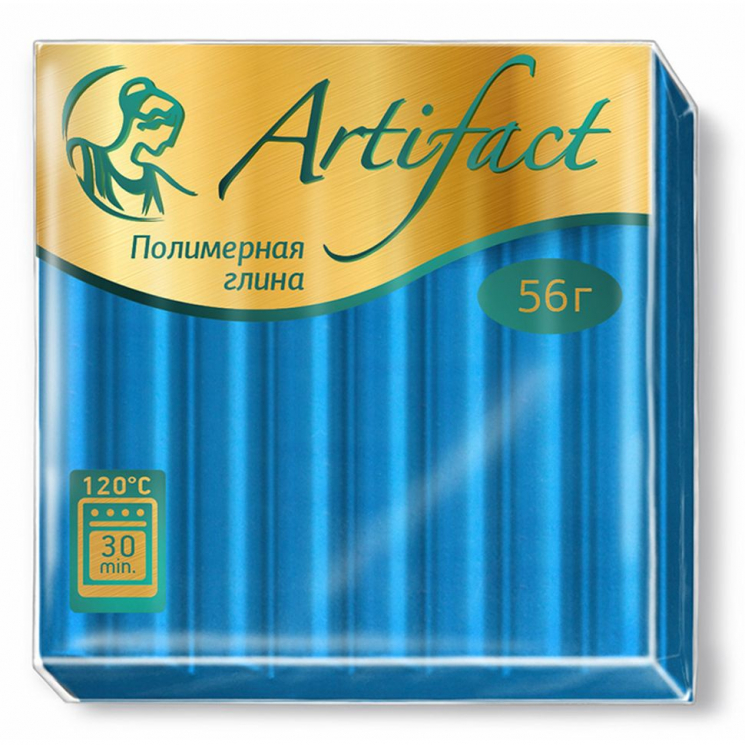 Полимерная глина Артефакт арт.АФ.821370/7781 классический цв.Голубой 56 г