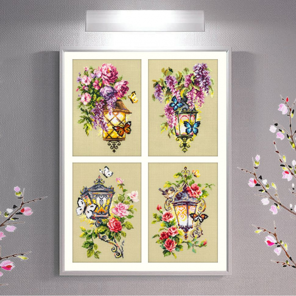 Набор для вышивания ЧУДЕСНАЯ ИГЛА арт.100-041 Свет надежды 17х23 см