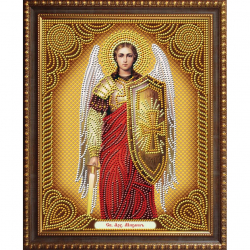 Набор для изготовления картин АЛМАЗНАЯ ЖИВОПИСЬ арт.АЖ.5026 Икона Архангел Михаил 22х28 см