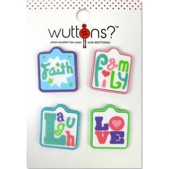 Пуговицы Wuttons "Affirmations"