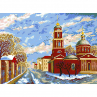 Набор для изготовления картин АЛМАЗНАЯ ЖИВОПИСЬ арт.АЖ.1008 Замоскворечье 63х46 см