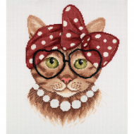 Набор для вышивания PANNA арт. J-7351 Гламурная Люся 27х21 см