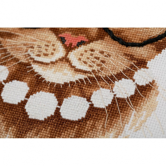 Набор для вышивания PANNA арт. J-7351 Гламурная Люся 27х21 см Набор для вышивания PANNA арт. J-7351 Гламурная Люся 27х21 см