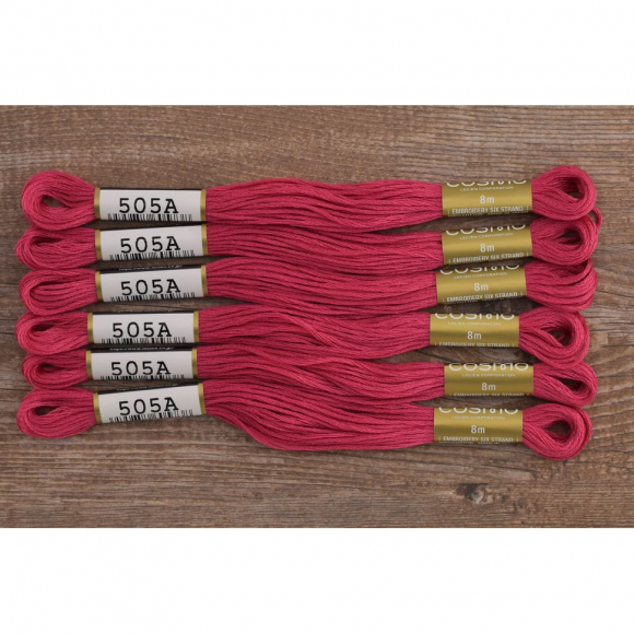 Мулине COSMO однотонный цвет 505